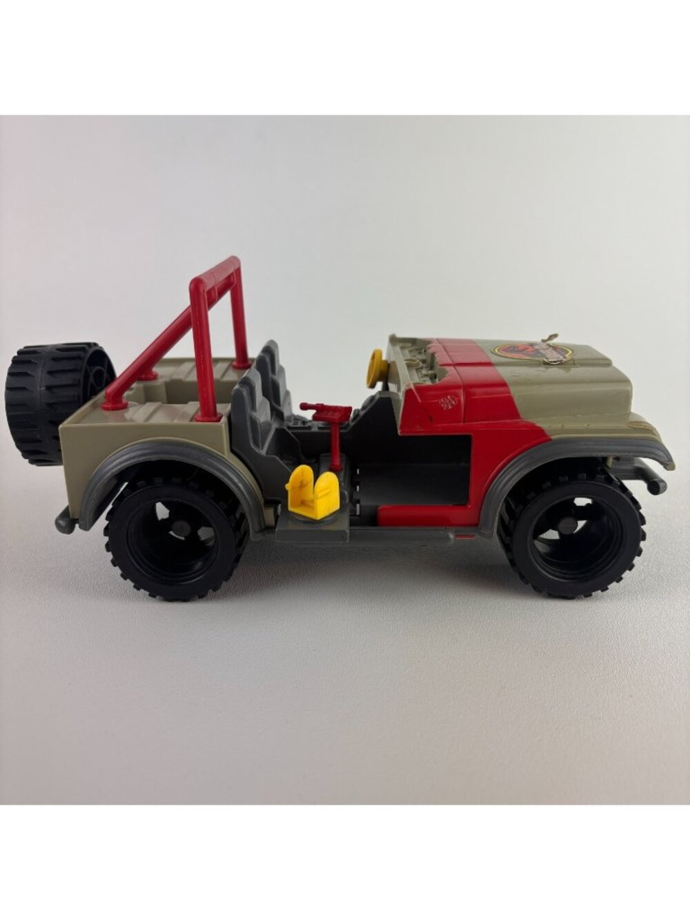 Jurassic Park Jeep 1993 Bush Devil Tracker Vehicle Kenner Vintage Incomplete